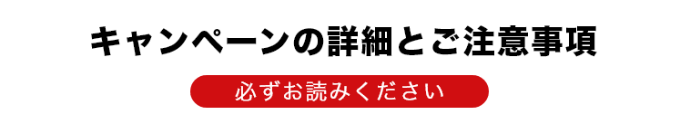 キャンペーンの詳細とご注意事項　必ずお読みください