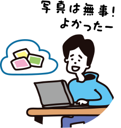 写真は無事!よかったー